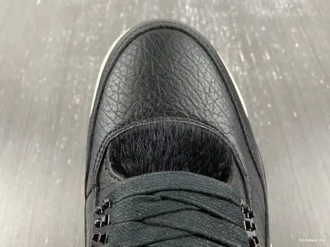 Rep MAX Jordan Pony 4 Black Retro Hair 819139-010 0605